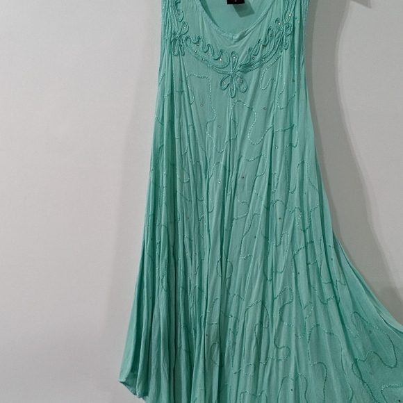 Seven Islands Aqua Blue Dress Size Small - Picture 7 of 7